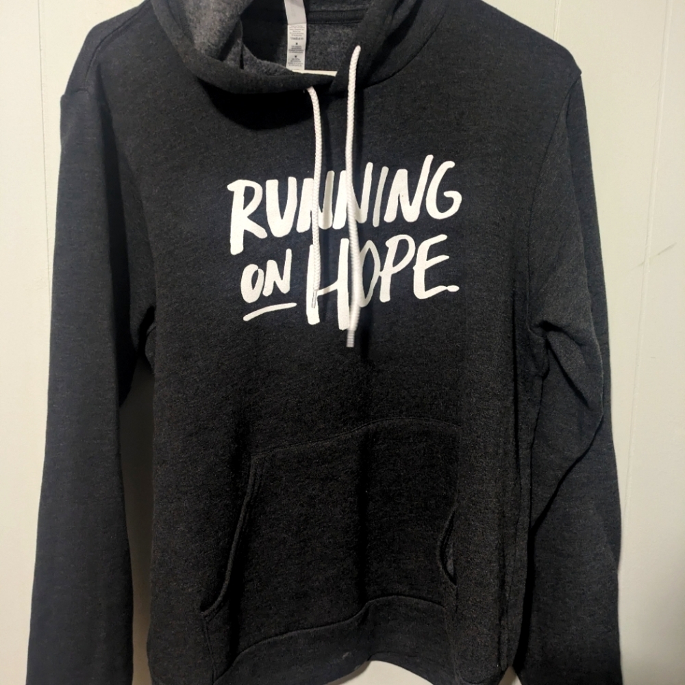 Running on Hope hoodie